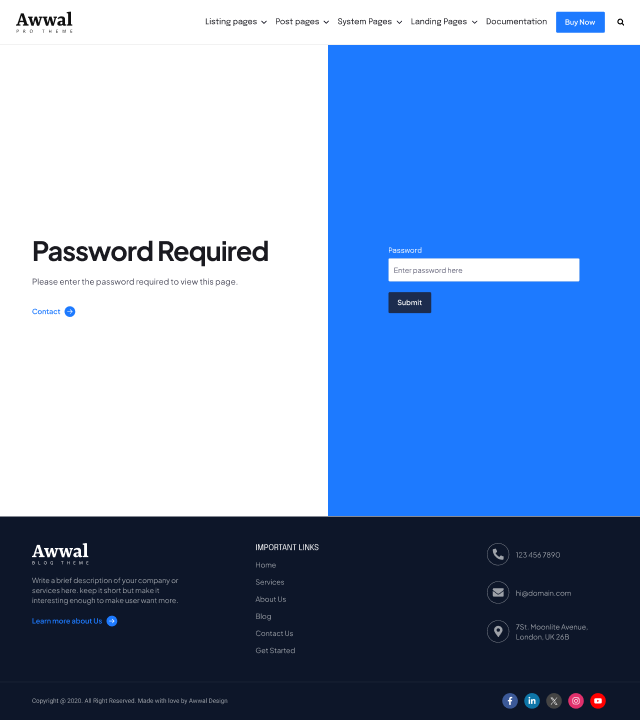 Thumb_Password prompt page