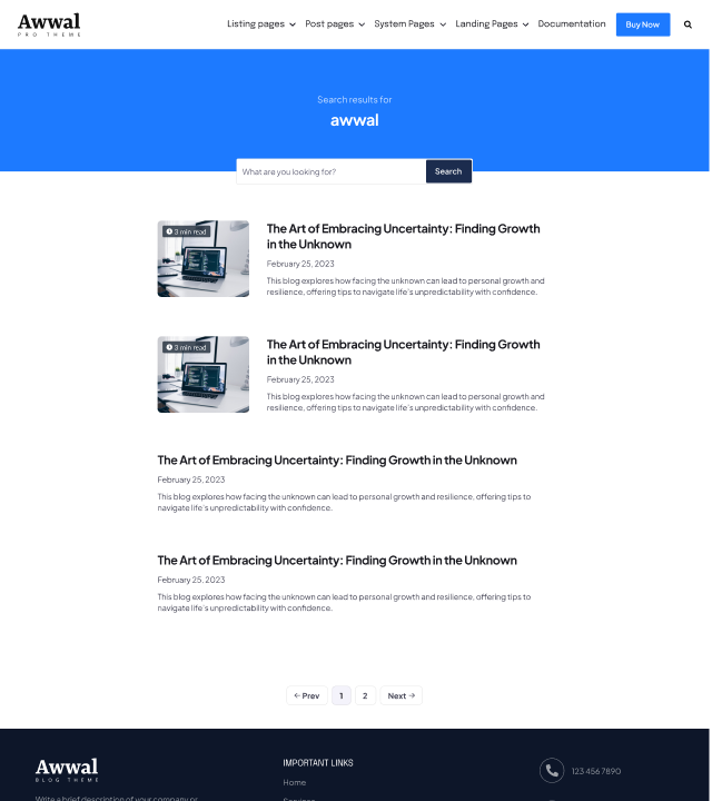 Thumb_Search restults page